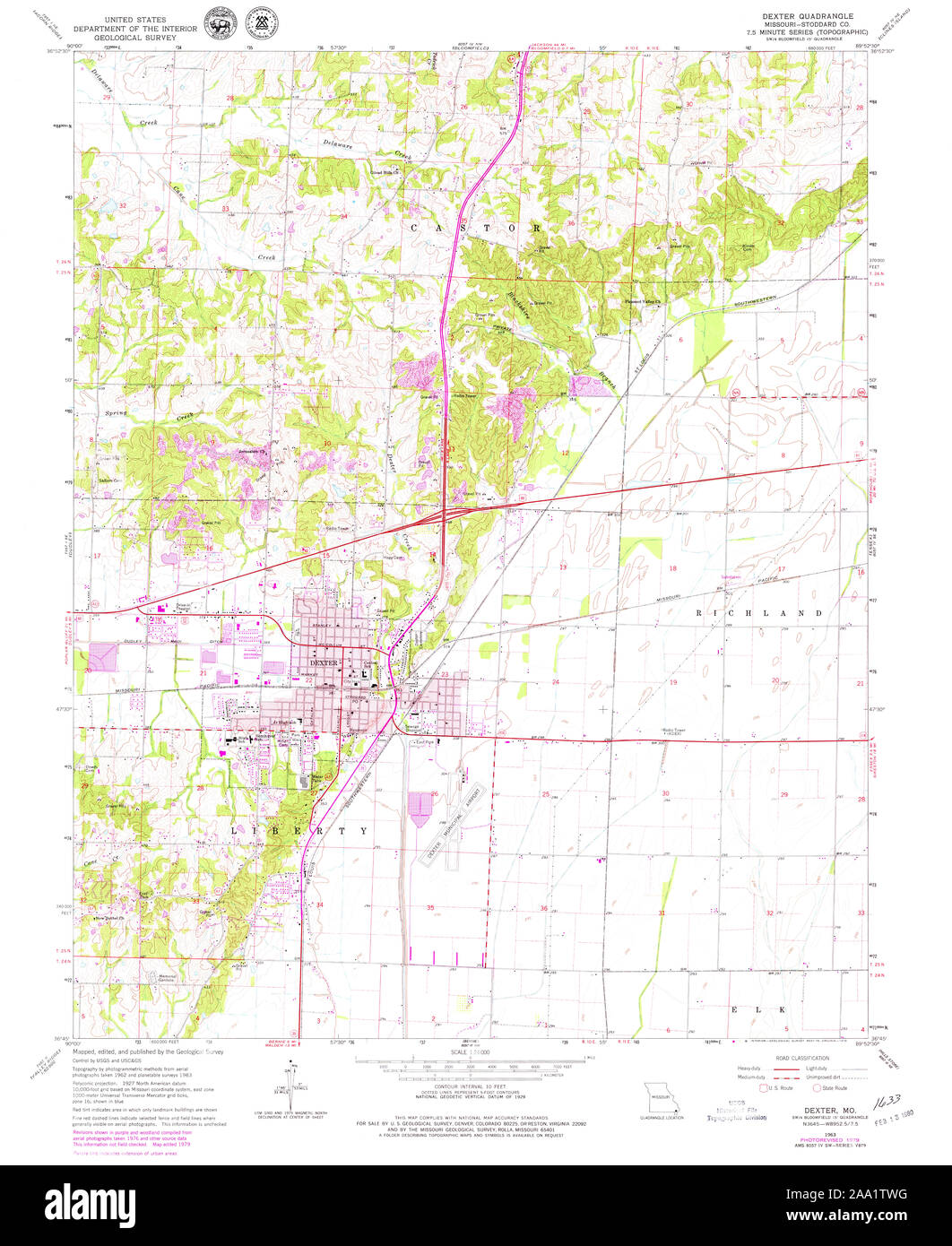 Map of dexter Cut Out Stock Images & Pictures Alamy