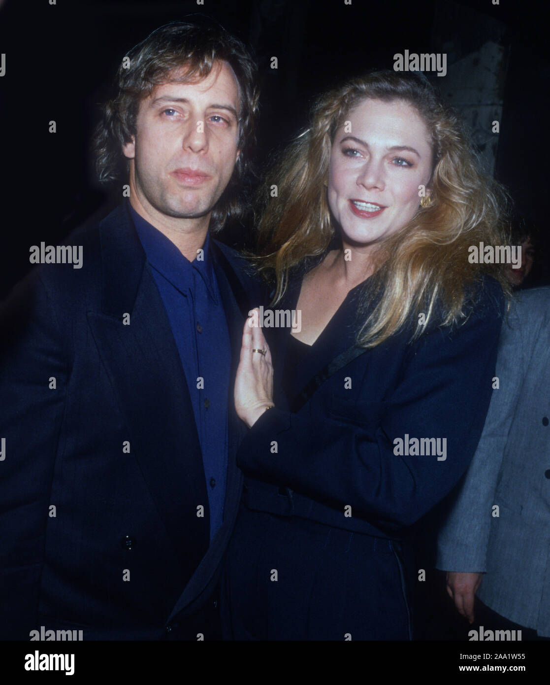 Kathleen Turner, husband Jay Weiss, 1989, Photo By Michael Ferguson