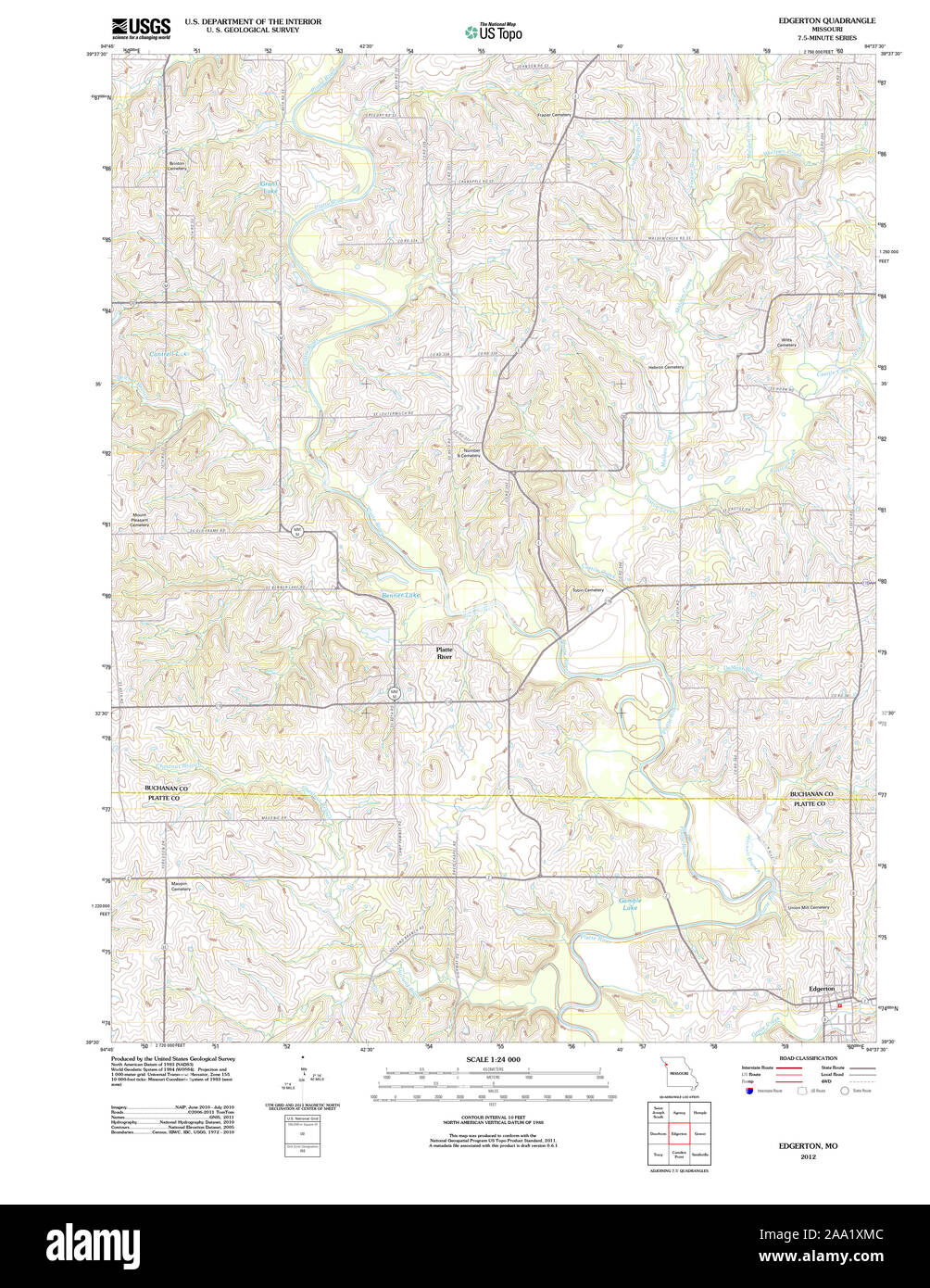 Edgerton map hires stock photography and images Alamy