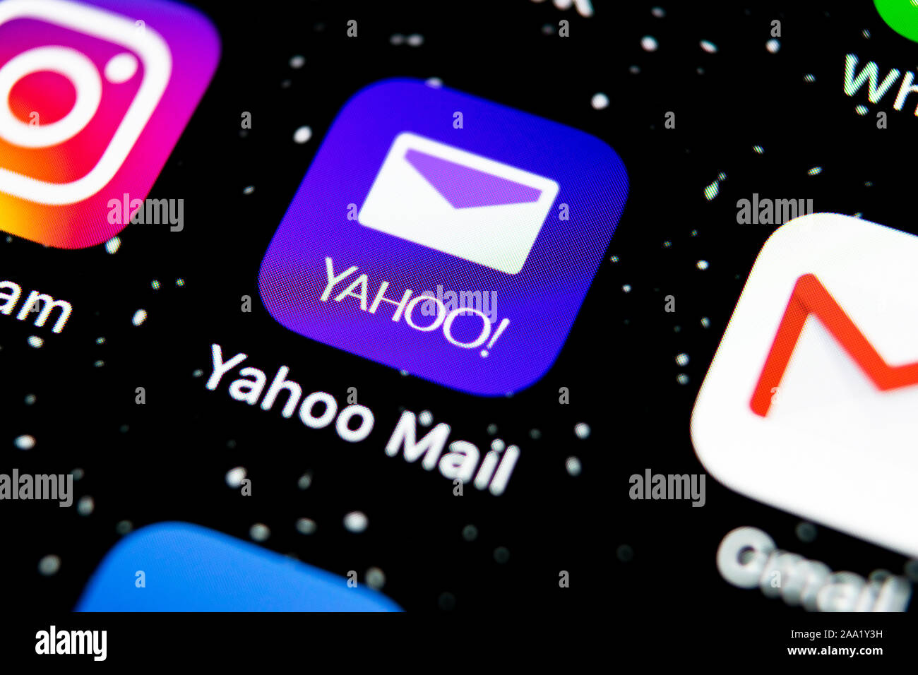 yahoo mail search not working 2019
