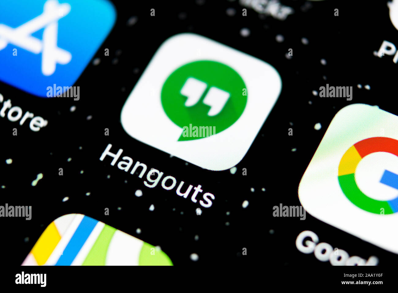 how to start google hangouts on macbook