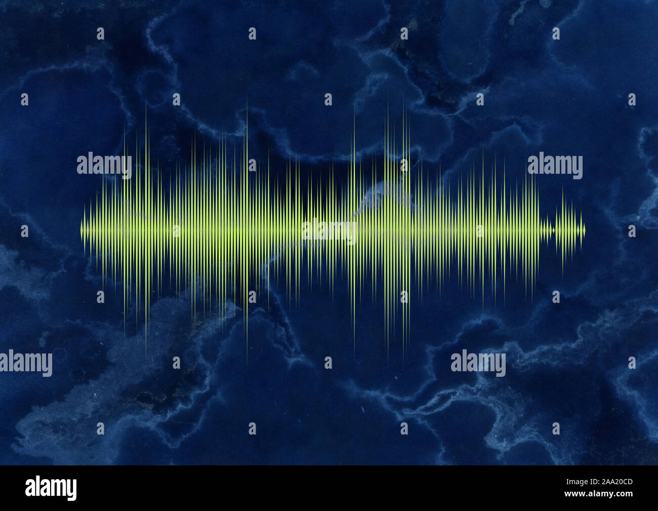 Retro audio waveform on vintage hi-res stock photography and images - Alamy