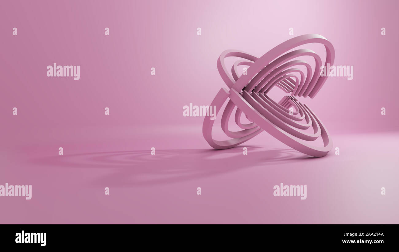 3D rendering, Abstract Geometric Background, Modern Minimalistic Mock ...