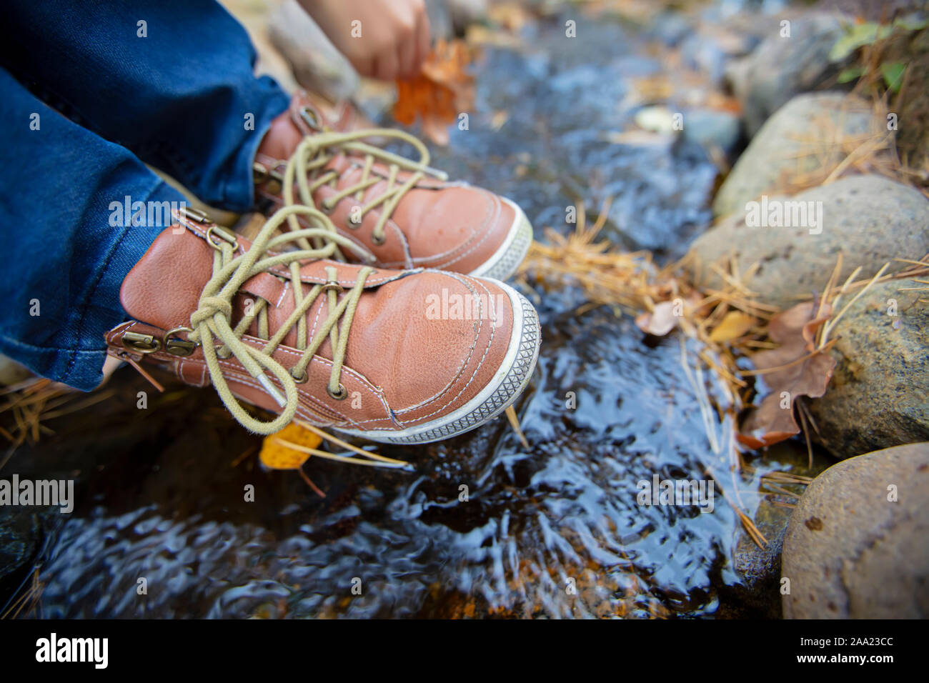 waterfall hiking shoes
