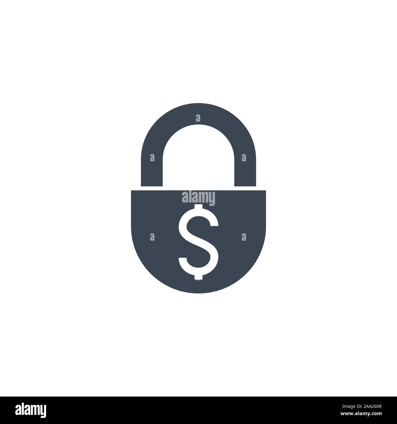 Confidentialy related vector glyph icon. Stock Vector