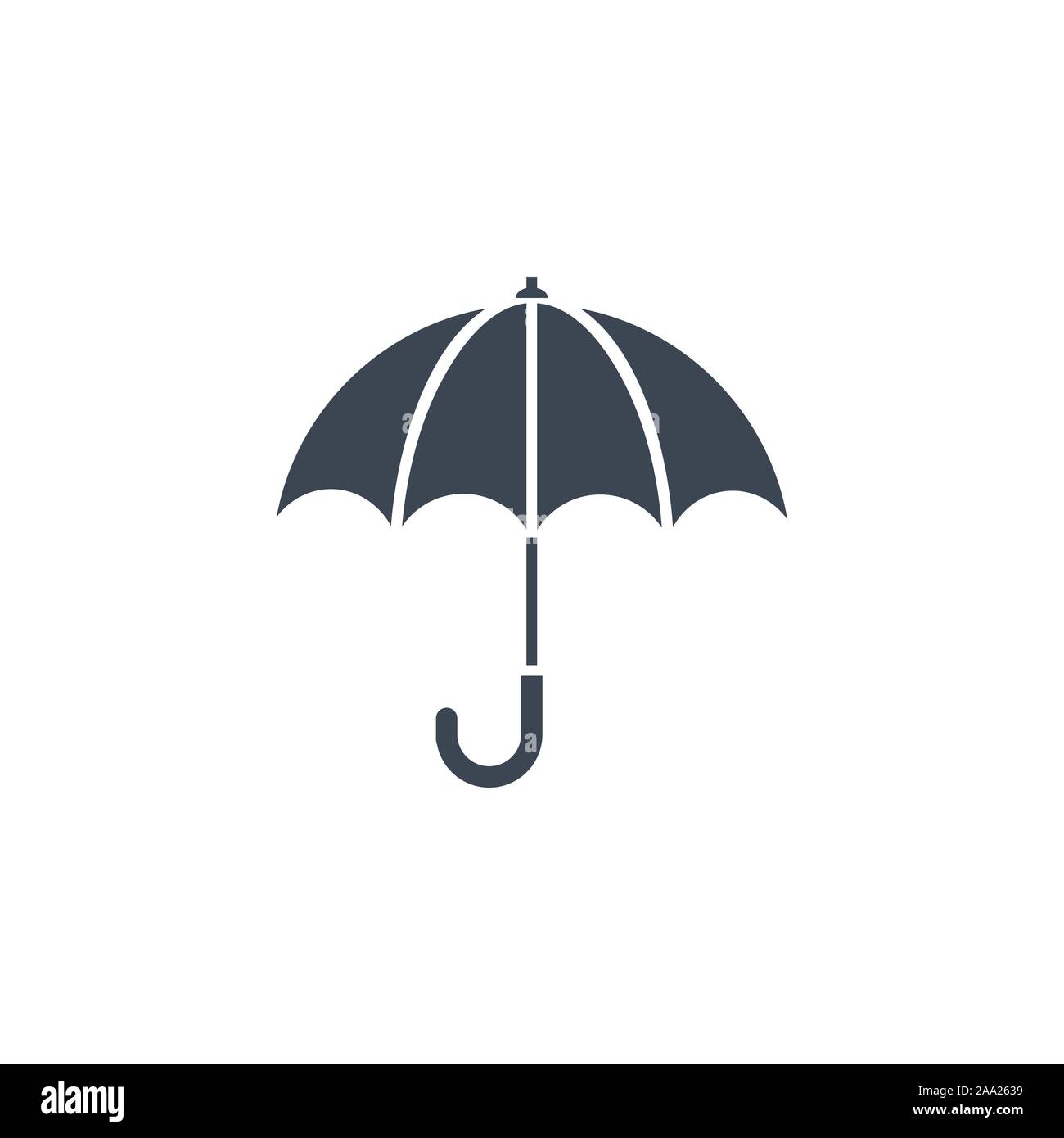 Umbrella related vector glyph icon Stock Vector Image & Art - Alamy