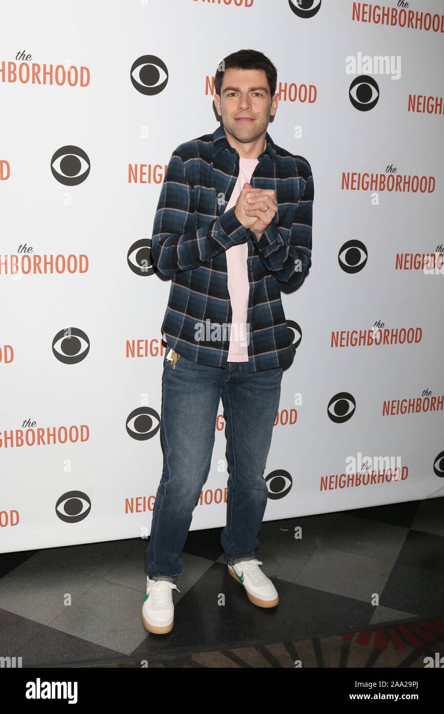 Studio City, CA. 14th Nov, 2019. Max Greenfield at arrivals for THE