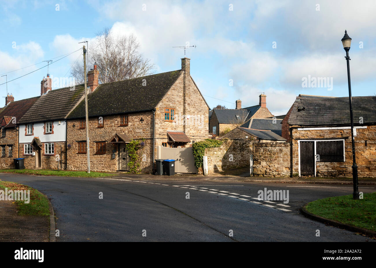 Staverton village, Northamptonshire, England, UK Stock Photo