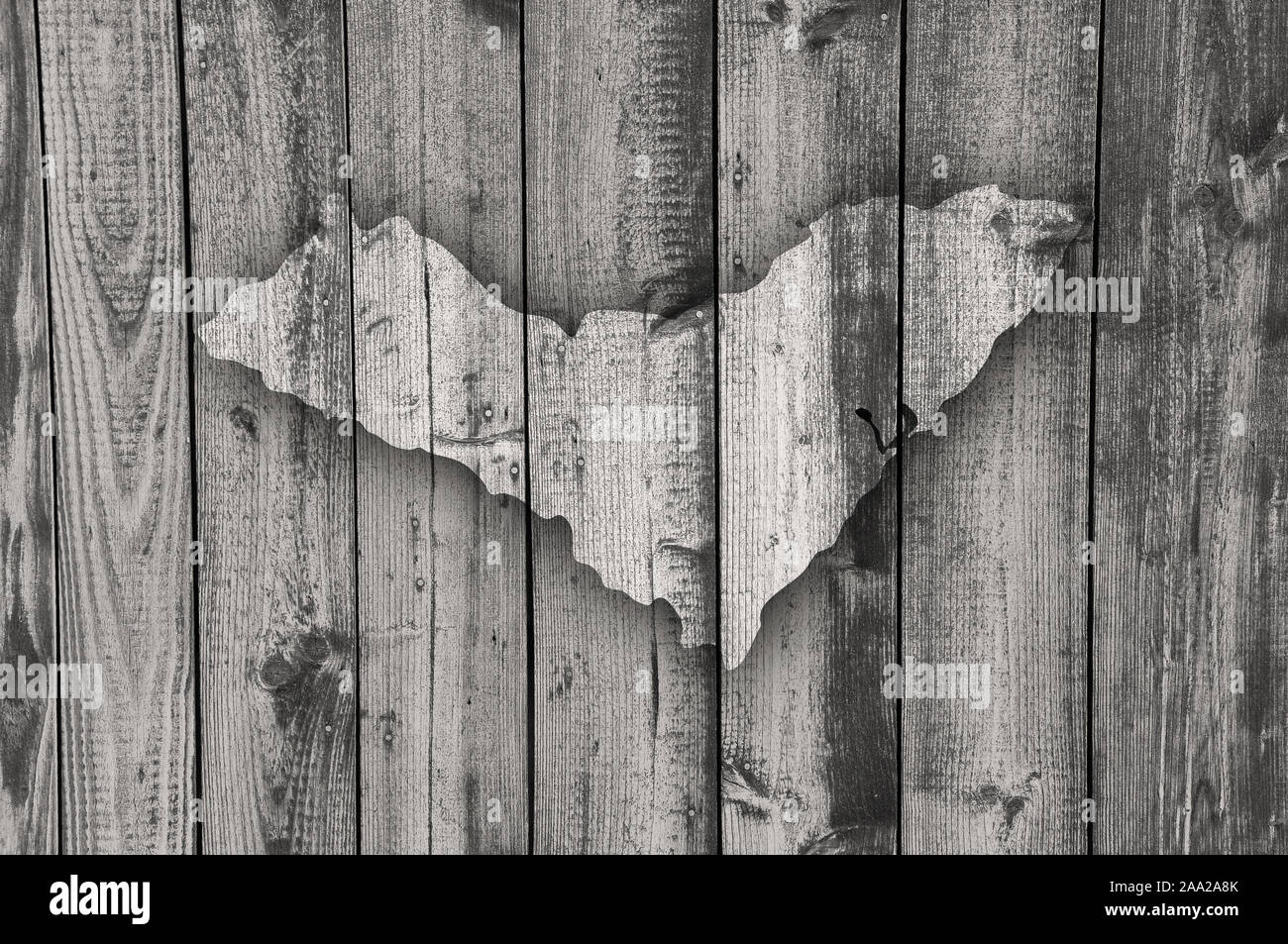 Map of Alagoas on weathered wood Stock Photo - Alamy