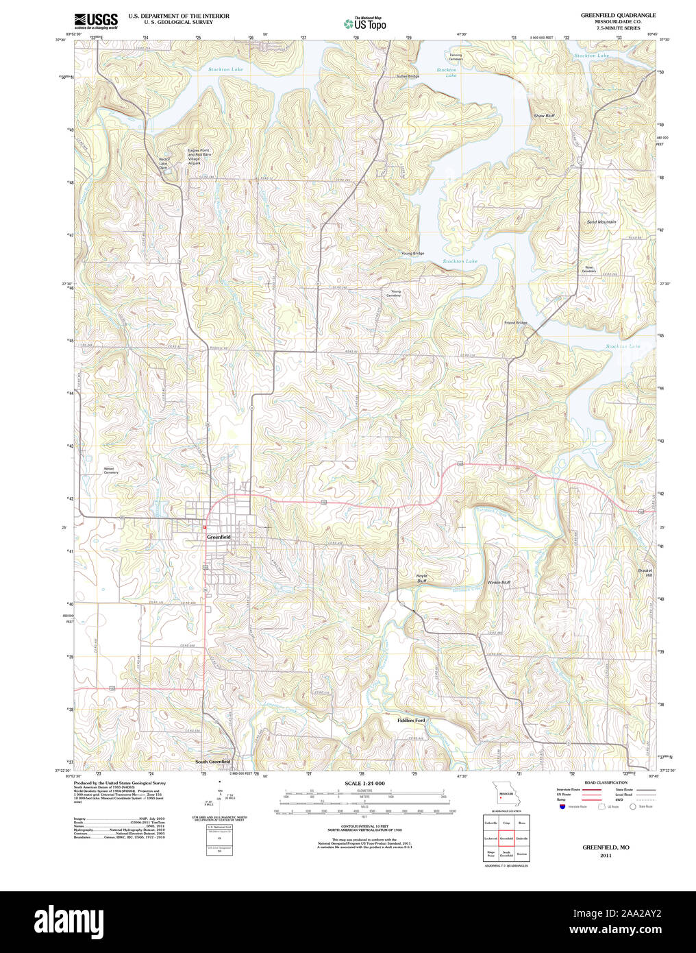 Greenfield map Cut Out Stock Images & Pictures Alamy