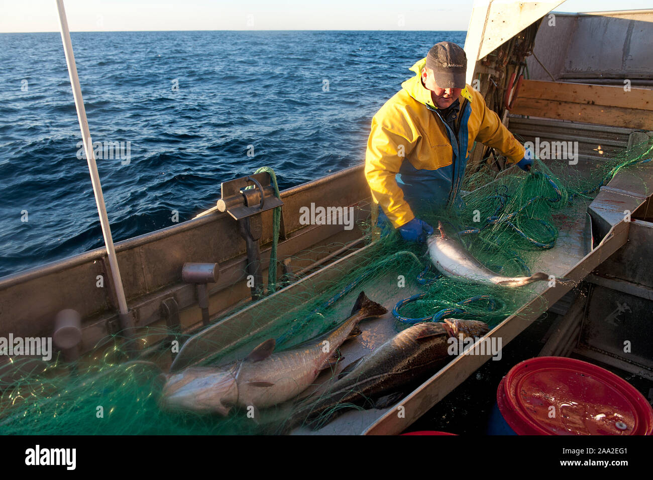 Man Knits Fishing Net Small-scale Fishing Editorial Stock Photo