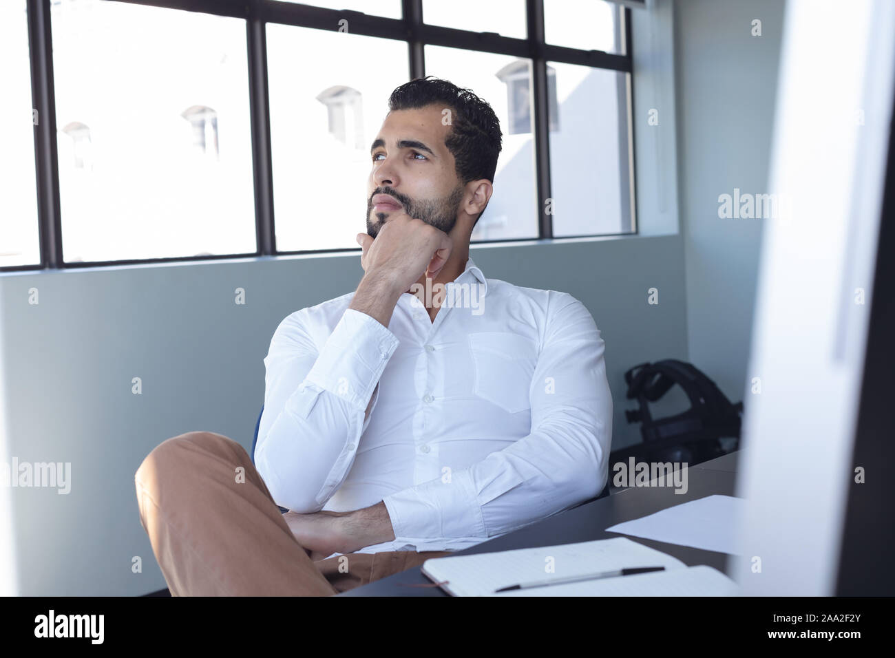 Business professional at work Stock Photo