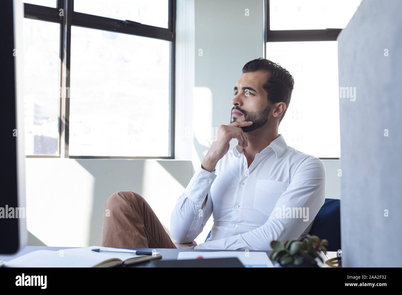 Business professional at work Stock Photo