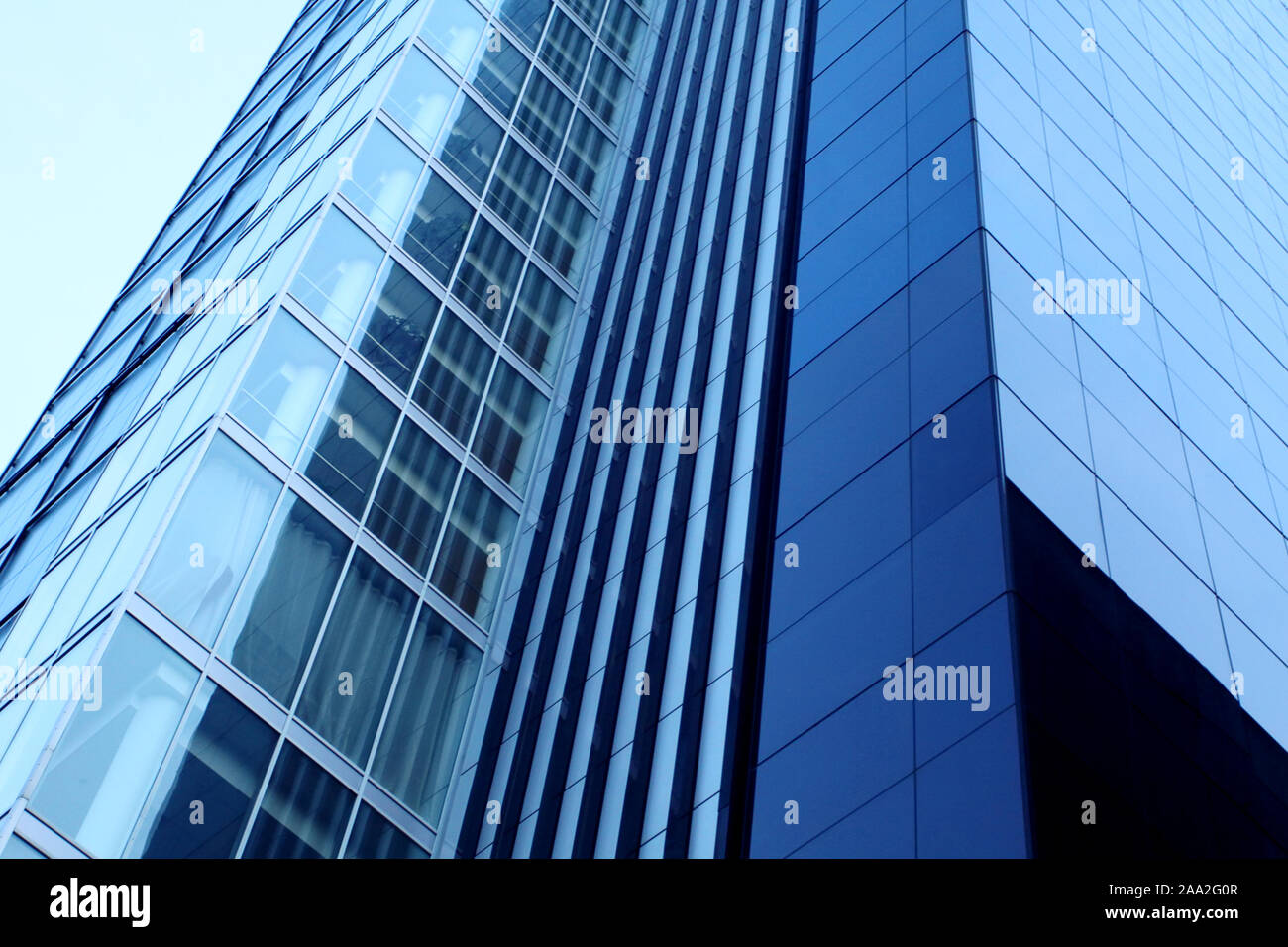 Modern office building on a background of the blue sky Stock Photo - Alamy