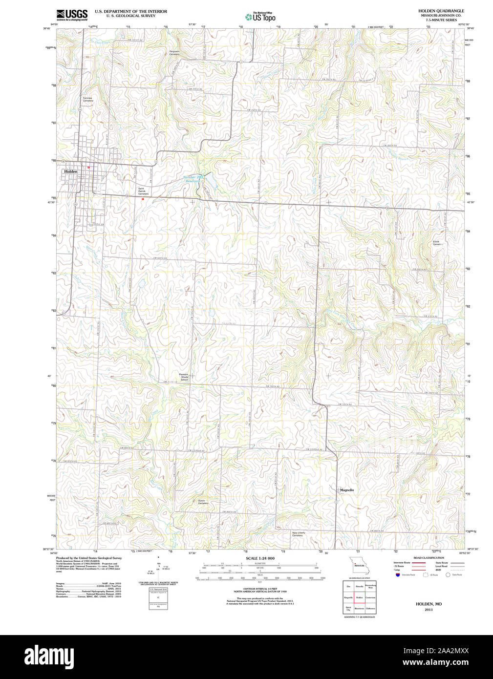Holden missouri map Cut Out Stock Images & Pictures Alamy