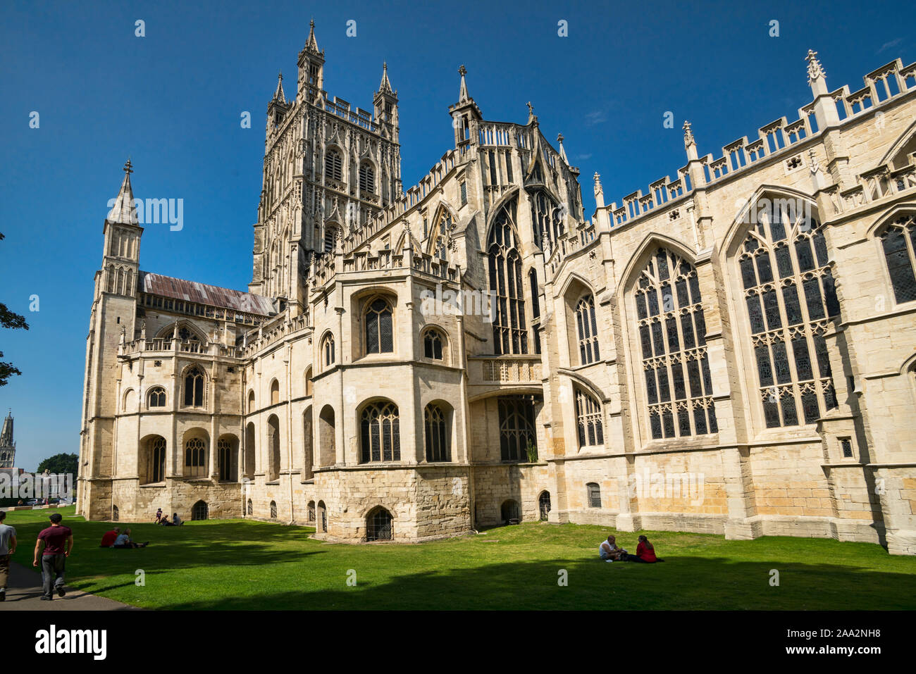 Gloucester Cathedral,    Gloucestershire, England, UK Stock Photo