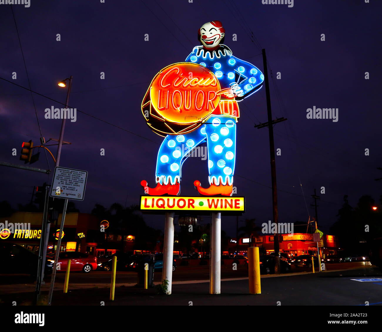 Circus Liquor Store on Vineland Avenue, North Hollywood, Los Angeles