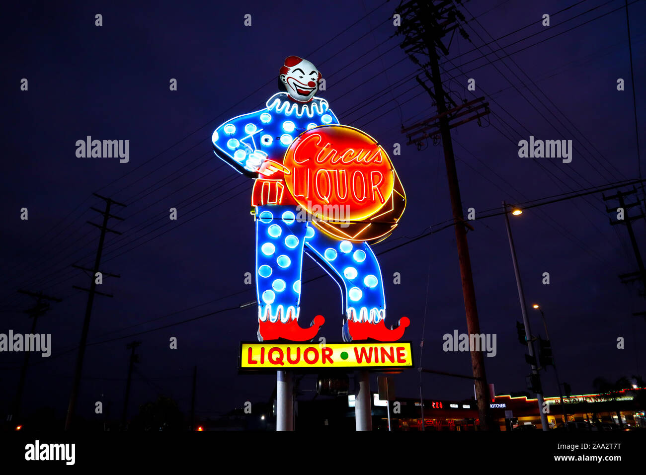 Circus Liquor Store on Vineland Avenue, North Hollywood, Los Angeles