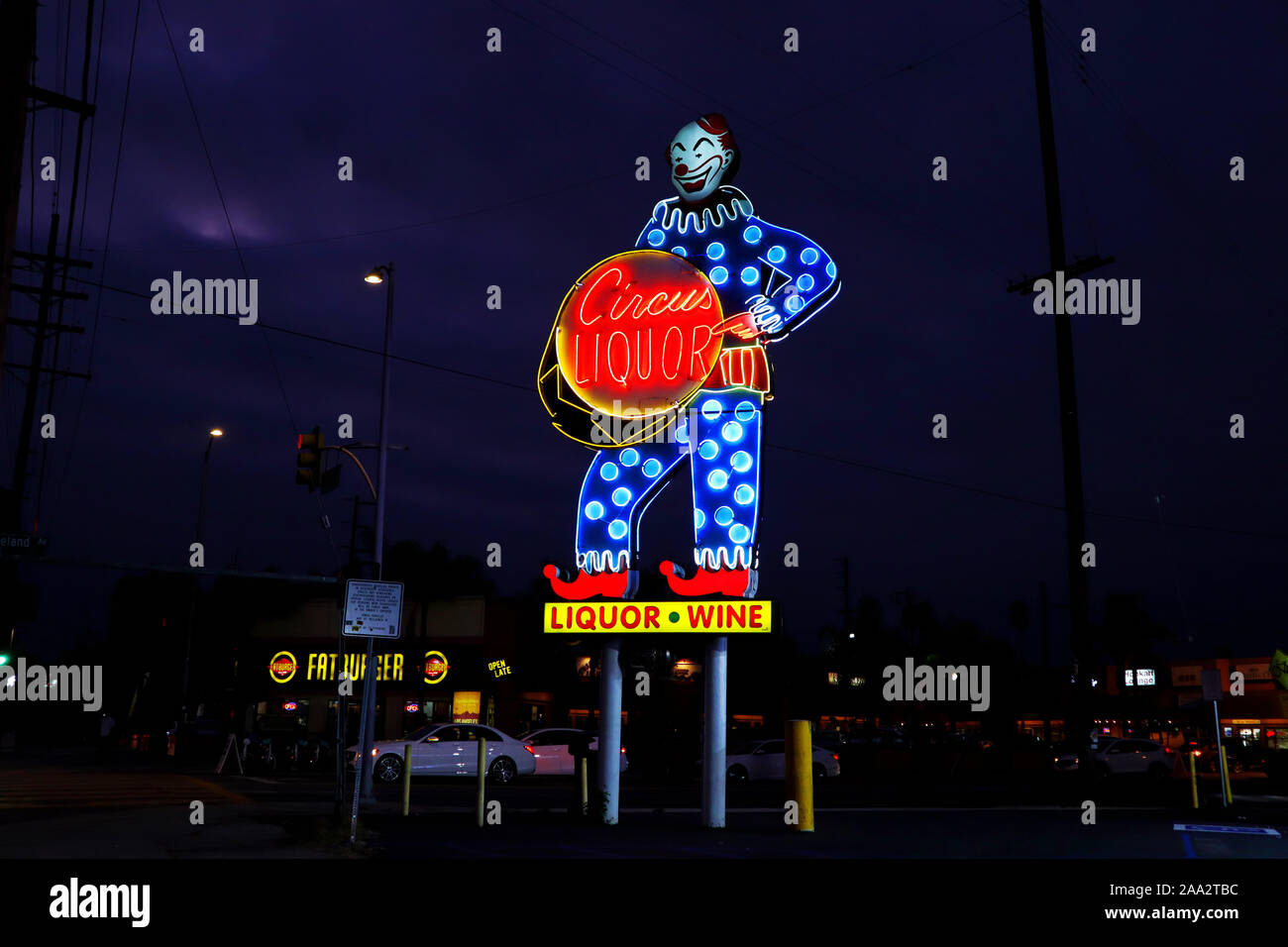 Circus Liquor Store on Vineland Avenue, North Hollywood, Los Angeles