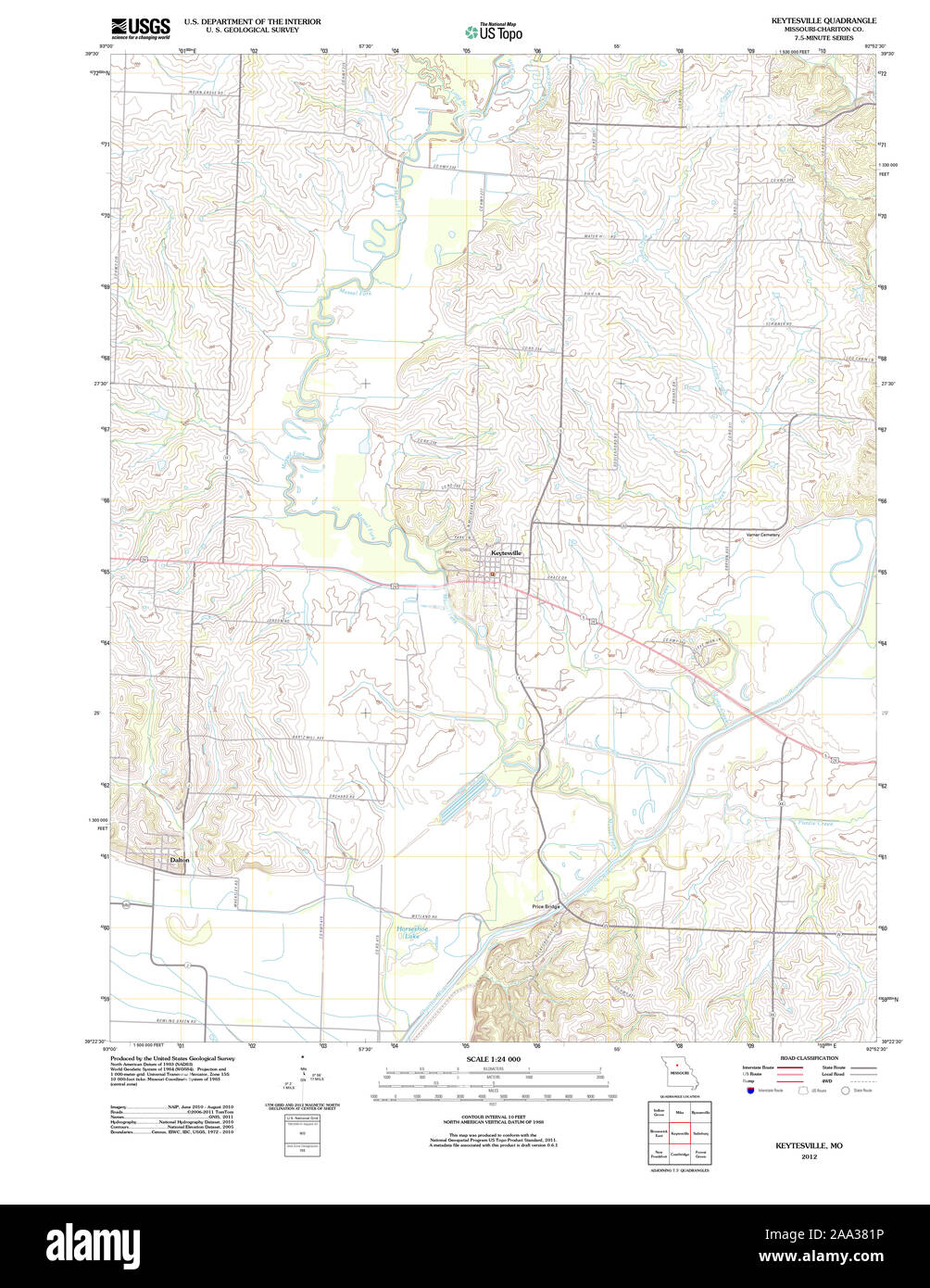 Map of keytesville missouri hires stock photography and images Alamy
