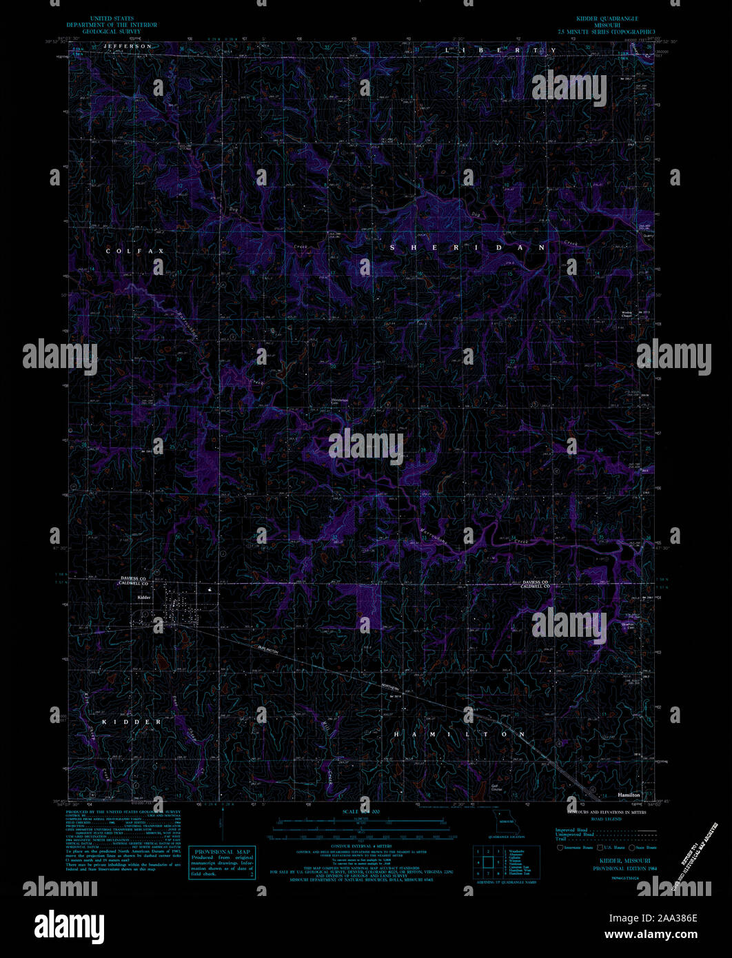 Kidder map hires stock photography and images Alamy