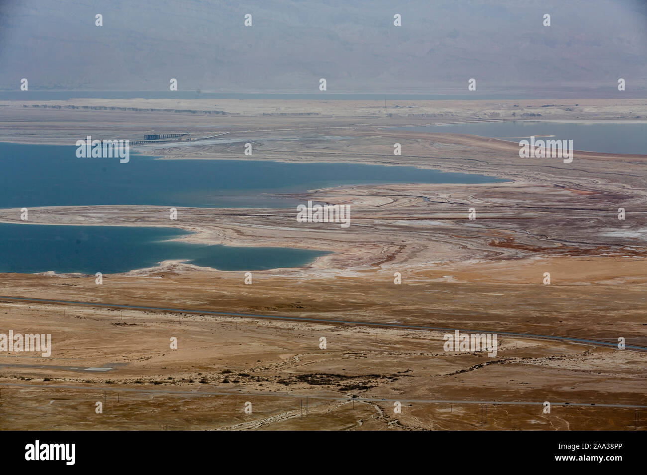 The dead sea is unique place on the This is the lowest point on