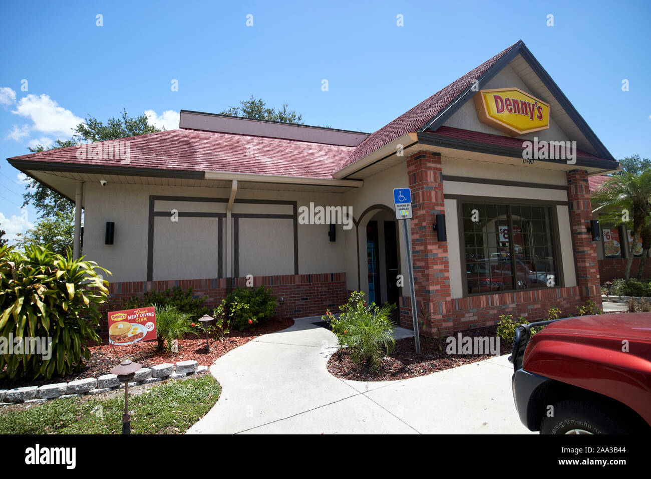 Denny's Diner, International Drive, Orlando, Florida, USA Stock Photo -  Alamy