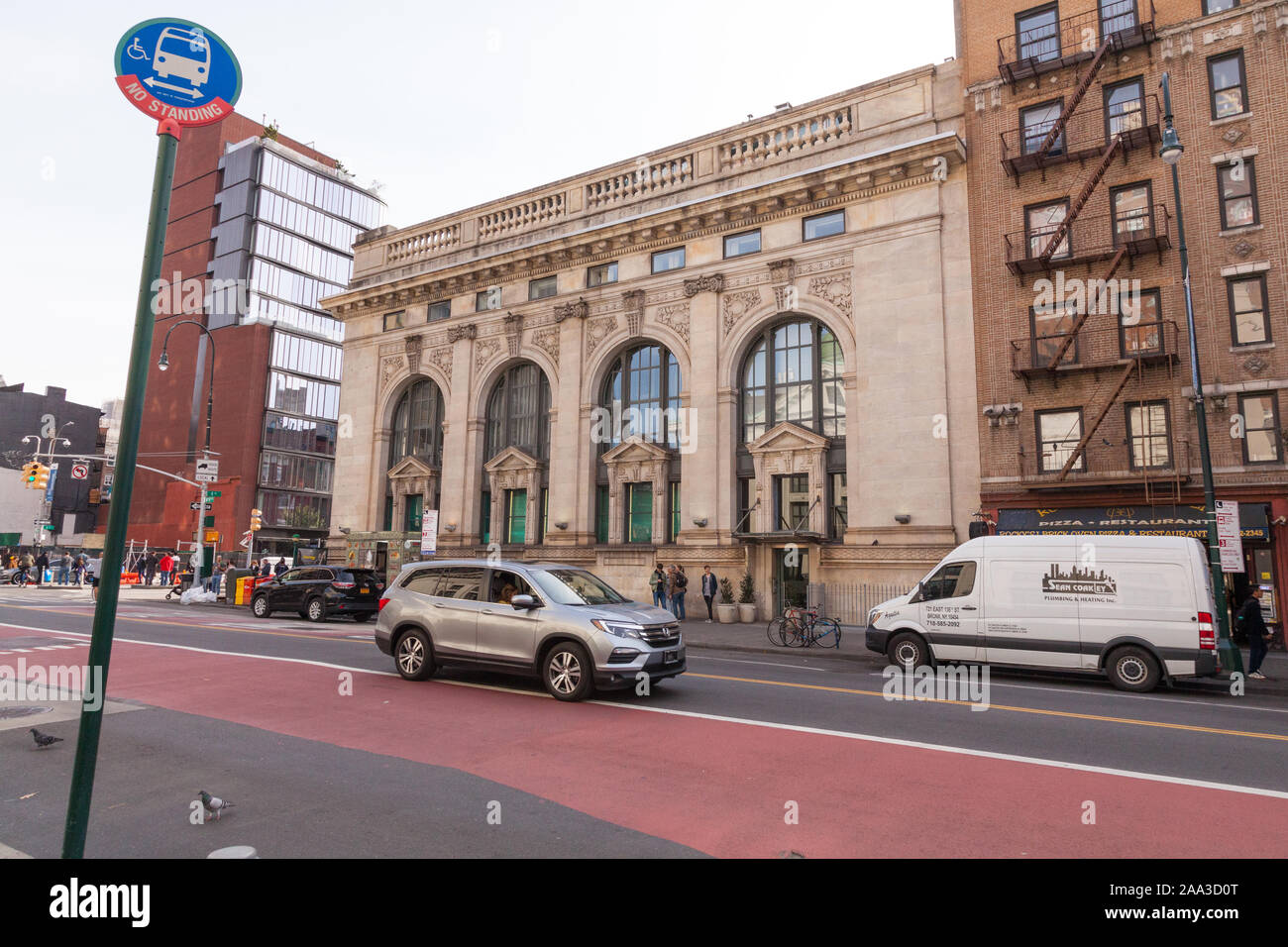 New York Savings Bank Building (81 Eighth Avenue) at the northwest