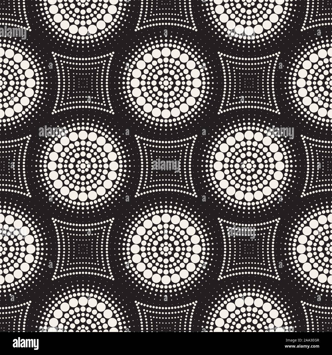 Vector Seamless Pattern Modern Stylish Abstract Texture Repeating