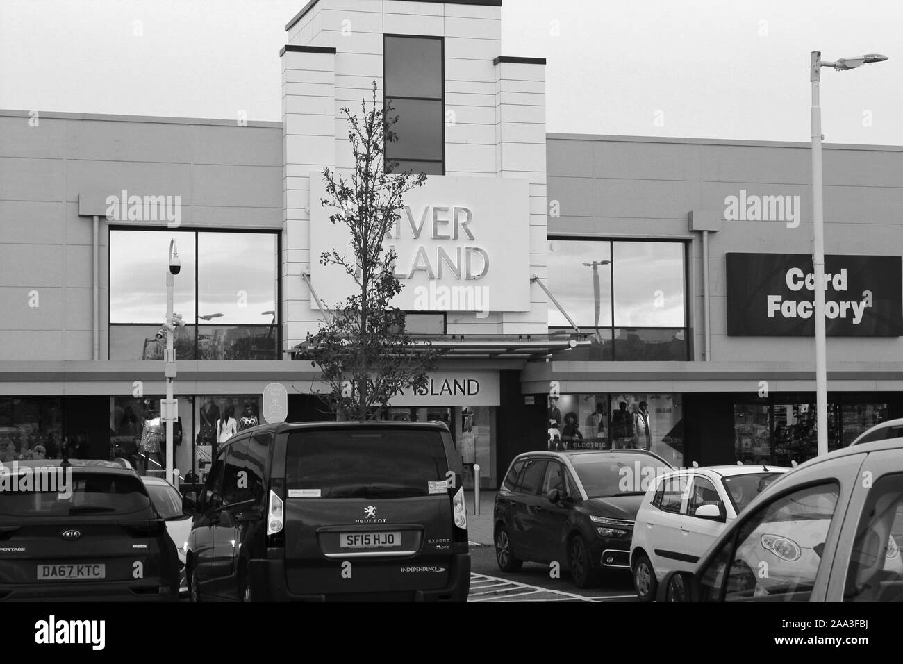 Cheshire Oaks Retail Outlet Stock Photo Alamy