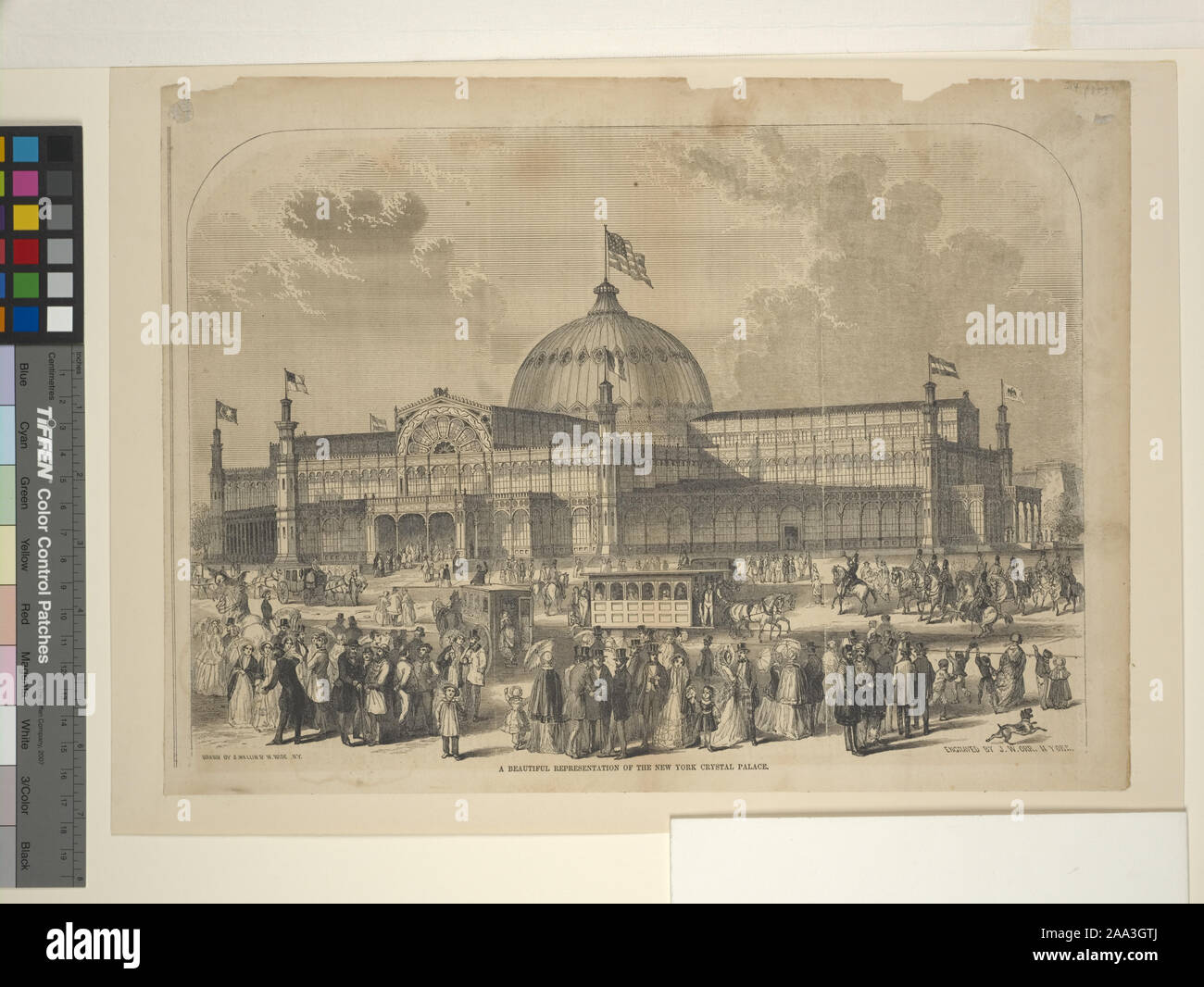 Citation Reference Eno 314 A Beautiful Representation Of The New York Crystal Palace Stock Photo Alamy