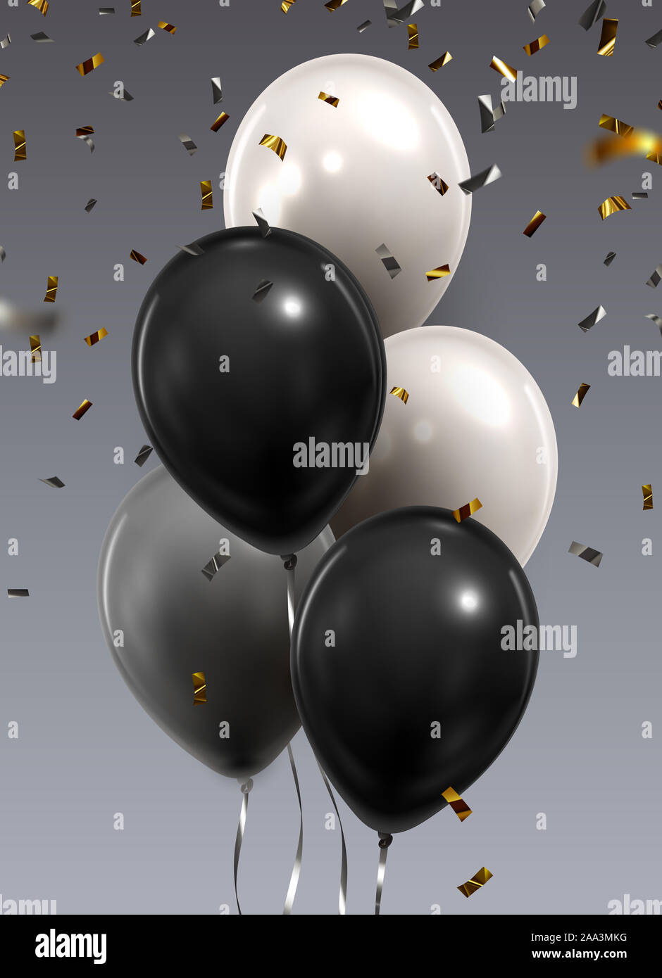 Grey balloons deals