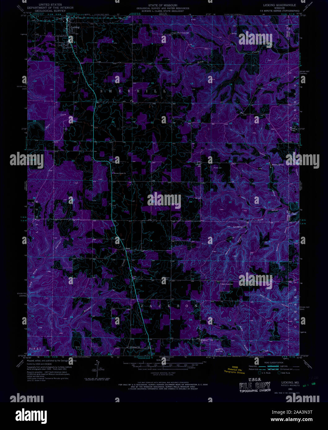 Map of licking hires stock photography and images Alamy