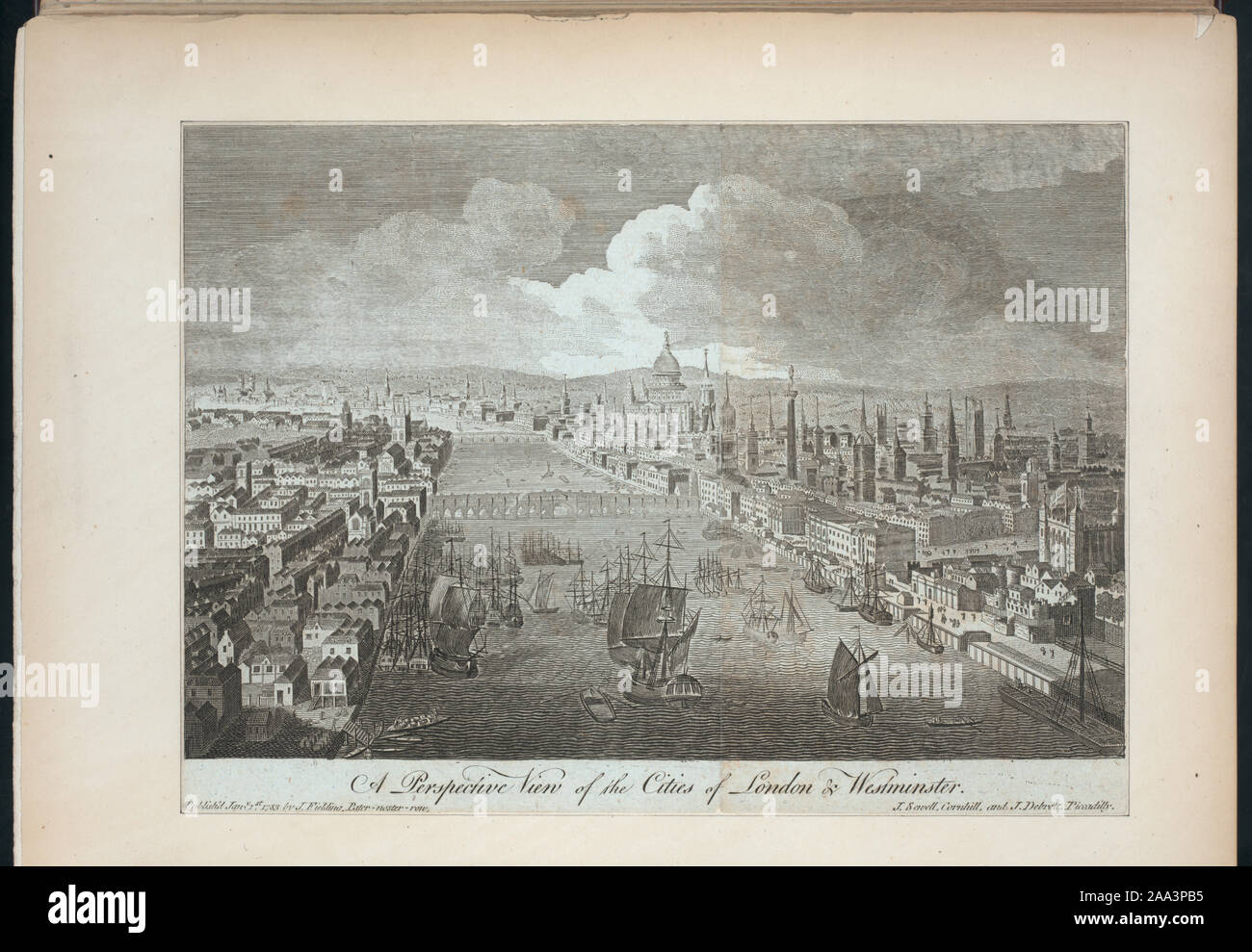 Map of westminster 18th century hi-res stock photography and images - Alamy