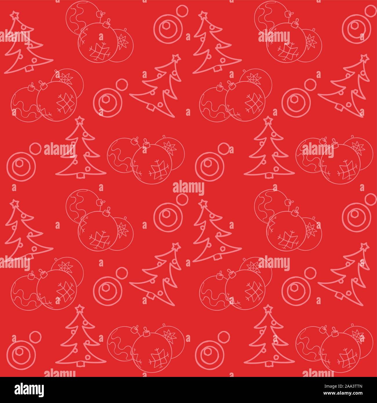 Christmas themed gift Stock Vector Images Alamy