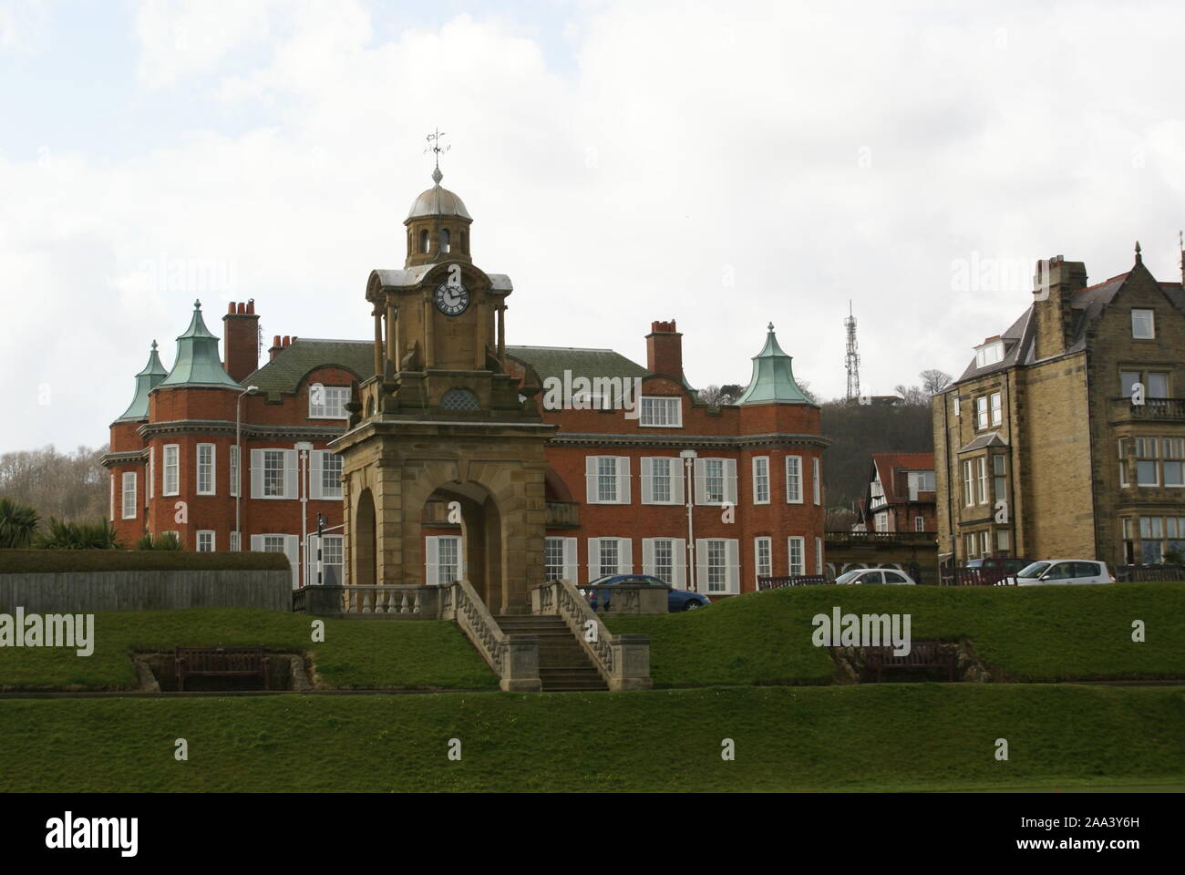 Red Court, Esplanade, South Cliff, Scarborough Stock Photo Alamy
