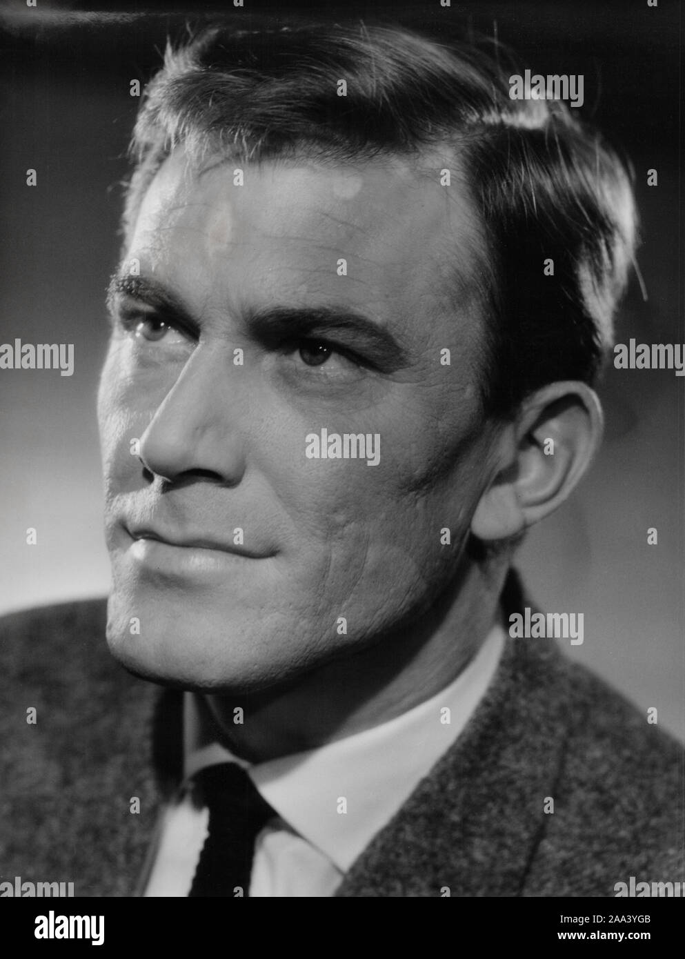 Hellmut Lange, deutscher Schauspieler und Synchronsprecher, Deutschland um 1969. German actor and dubbing actor Hellmut Lange, Germany around 1969. Stock Photo