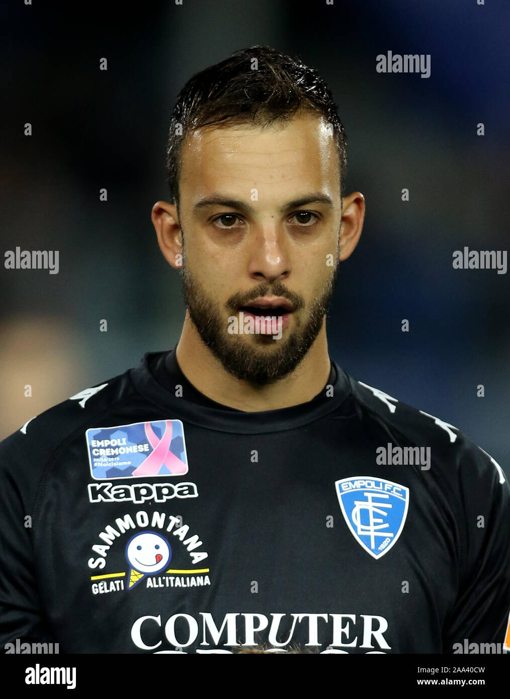 Gianluca Manganiello referee, during the first match of the Italian Serie B  football championship between Frosinone - Empoli final result 0-2, match p  Stock Photo - Alamy