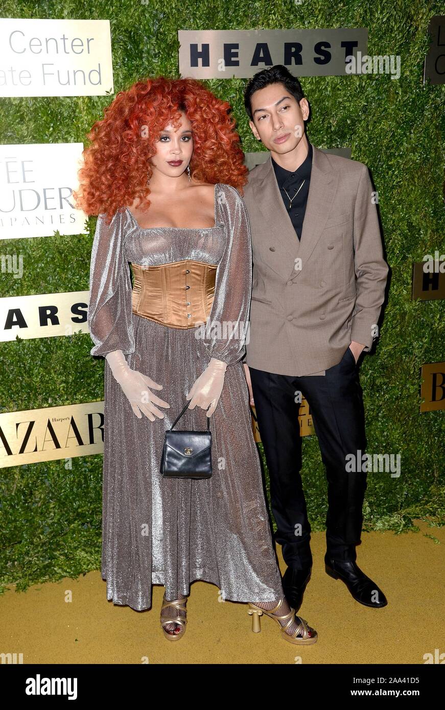 New York, NY, USA. 18th Nov, 2019. Jillian Hervey, Lucas Goodman, Lion