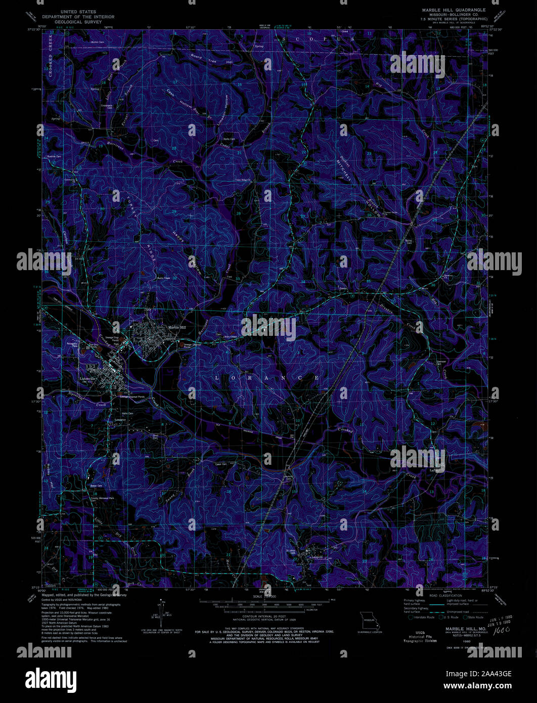 Map of marble hill hires stock photography and images Alamy