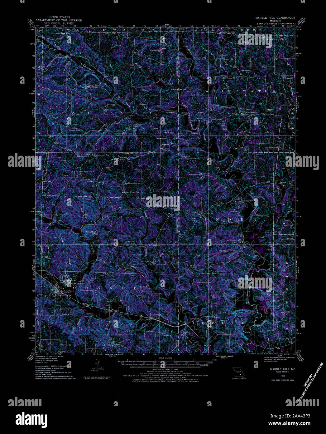 Marble hill map hires stock photography and images Alamy