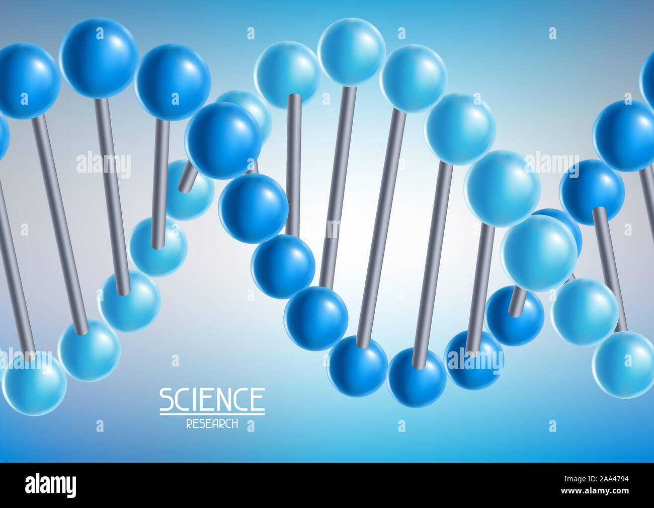 Background with DNA molecules structure Stock Vector Image & Art - Alamy