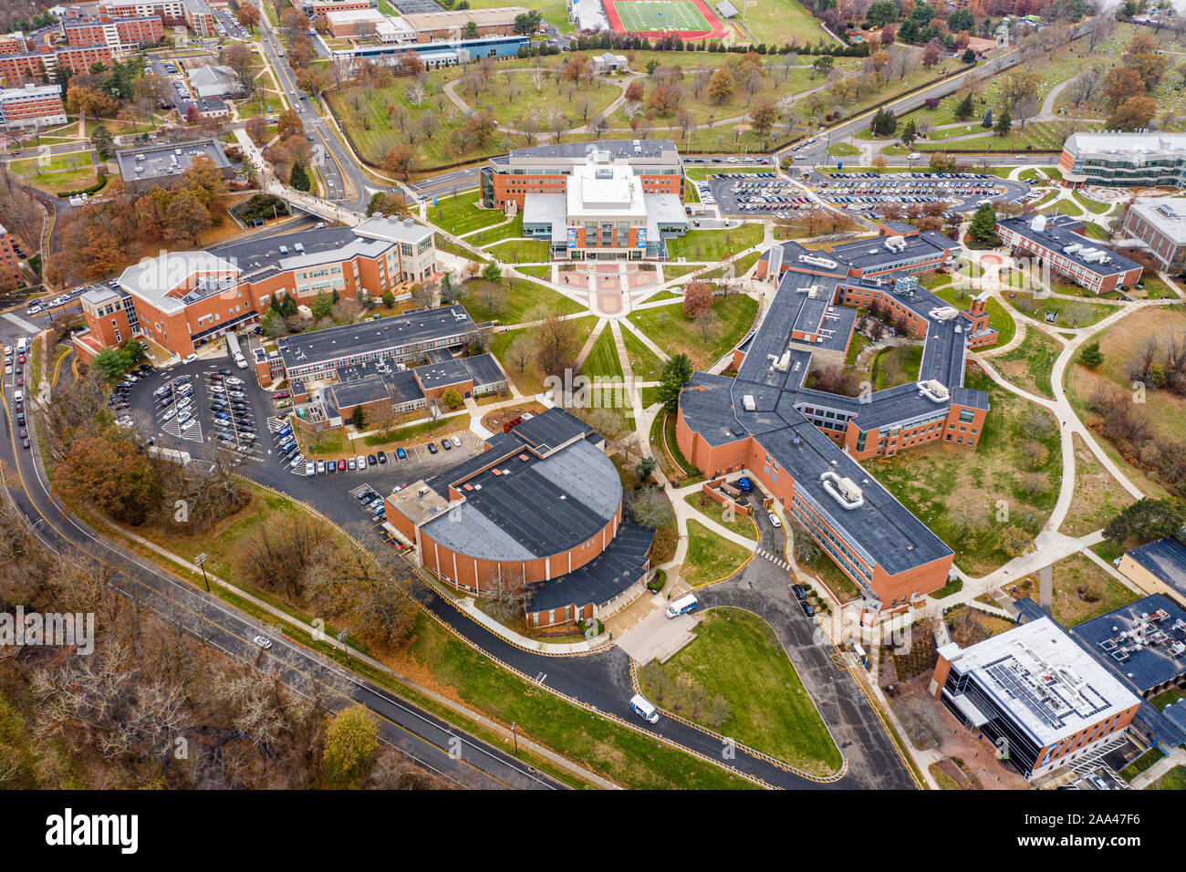 Southern Connecticut State University, New Haven, CT, USA Stock Photo