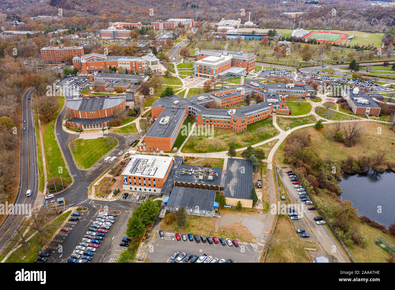 Southern Connecticut State University, New Haven, CT, USA Stock Photo