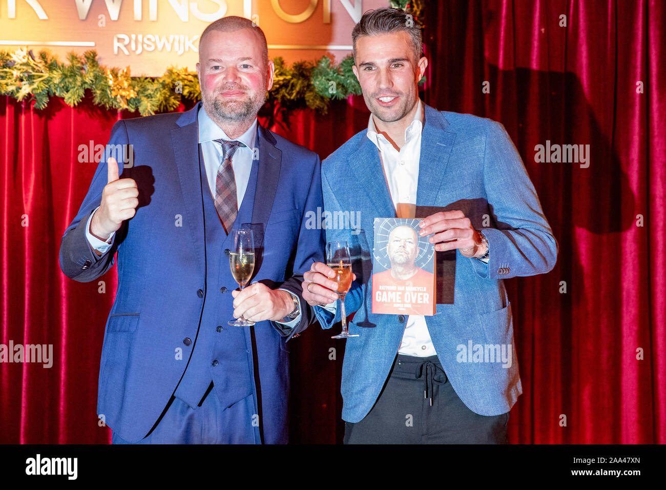 Rijswijk, Netherlands. 19th Nov, 2019. RIJSWIJK, Centre, 19-11-2019, Raymond van Barneveld at the launch party of his new book ‘Game Over'. Credit: Pro Shots/Alamy Live News Stock Photo