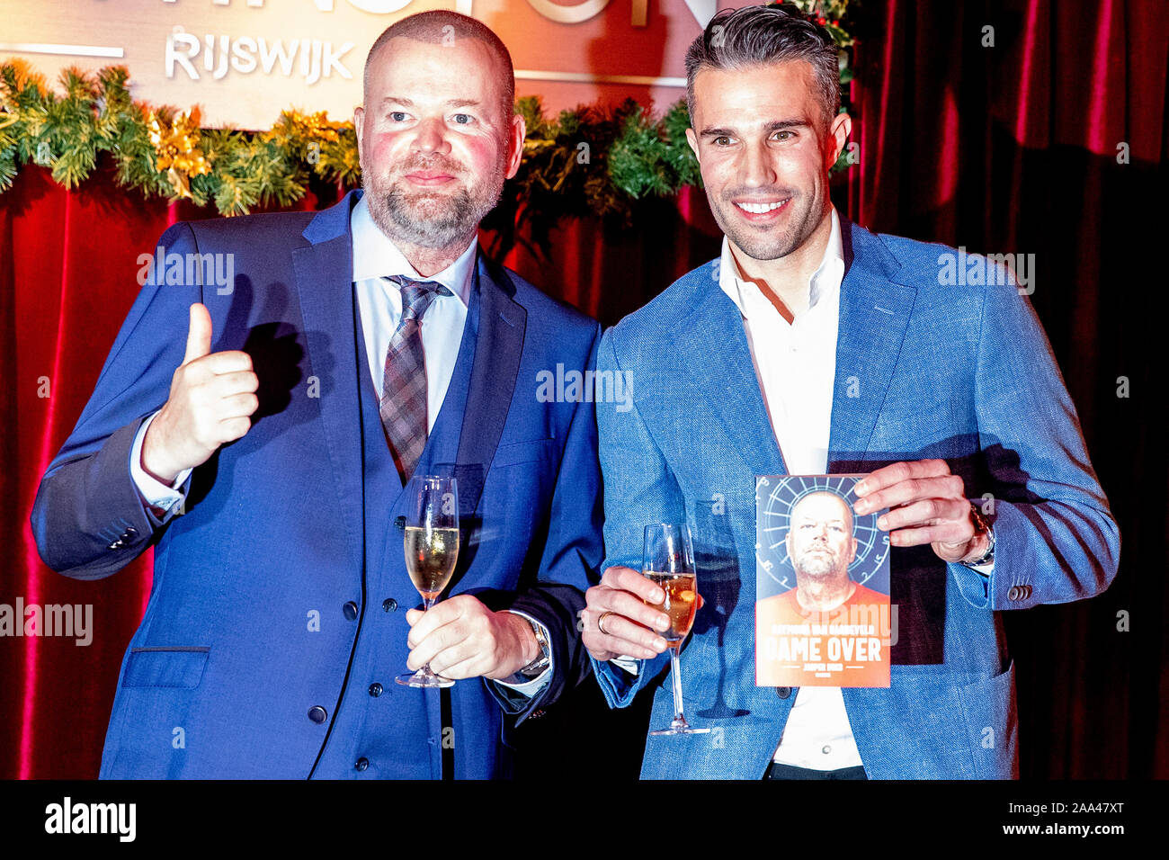 Rijswijk, Netherlands. 19th Nov, 2019. RIJSWIJK, Centre, 19-11-2019, Raymond van Barneveld at the launch party of his new book ‘Game Over'. Credit: Pro Shots/Alamy Live News Stock Photo