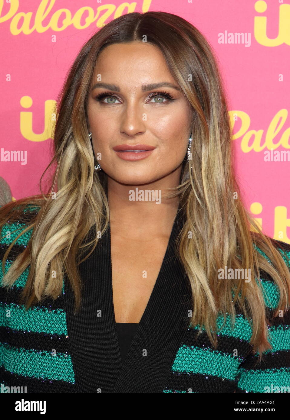London, UK. Sam Faiers at ITV Palooza at the Royal Festival Hall, South