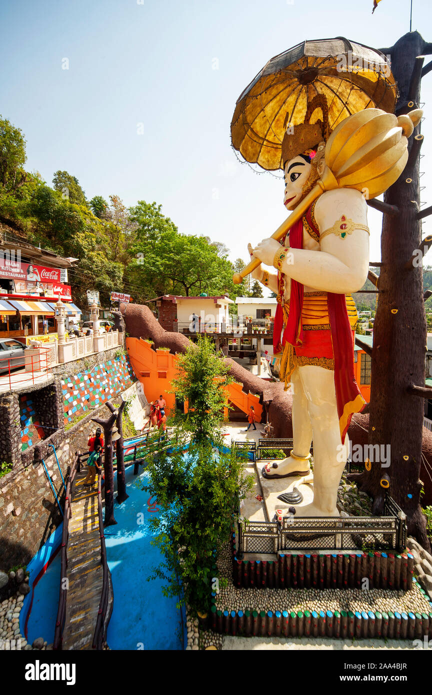 Hanuman Garhi Temple, Bhimtal, Uttarakhand, India Stock Photo