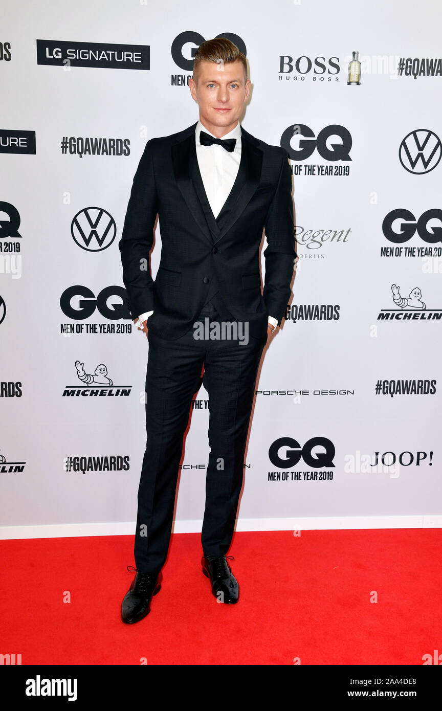 Toni Kroos attending the 21st GQ Men of the Year Award at Komische Oper on  November 7, 2019 in Berlin, Germany Stock Photo - Alamy