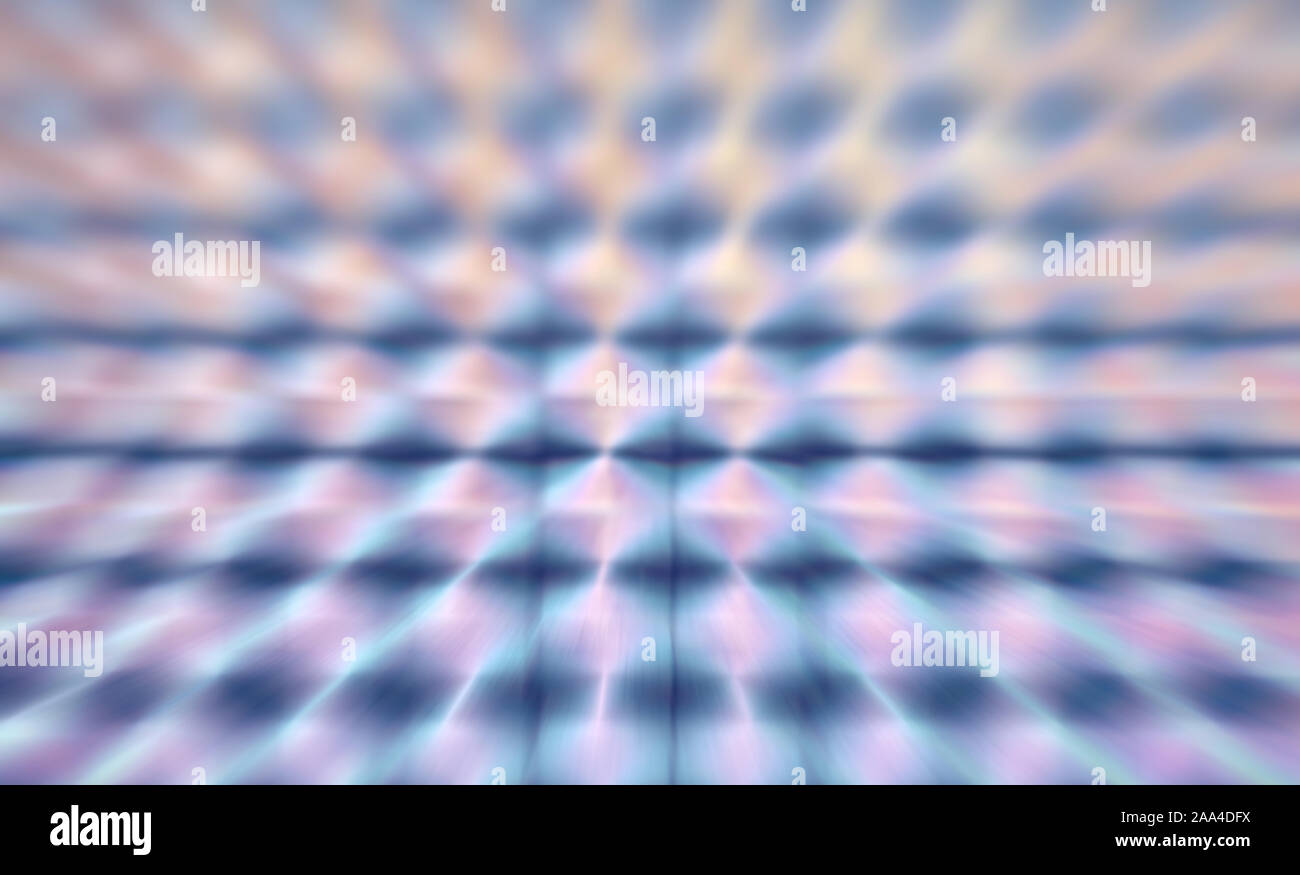 Optical illusion blurred abstract background. Stock Photo